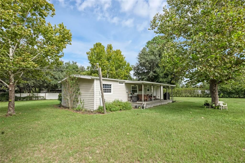 Backyard, Exterior