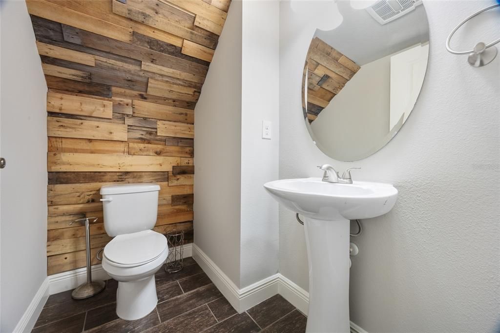Bathroom, Interior, Wooden Walls