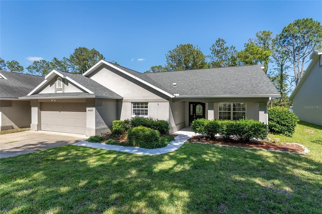 Attached, Backyard, Exterior, Facade, Ranch