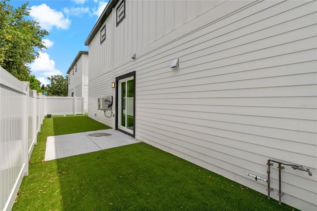 Backyard, Exterior