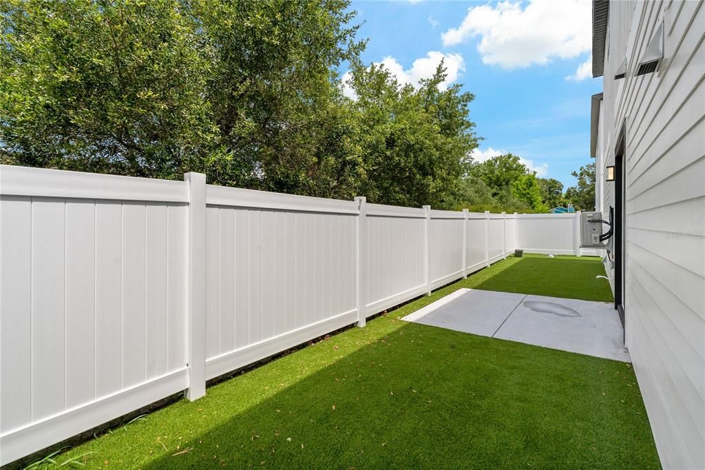 Backyard, Exterior