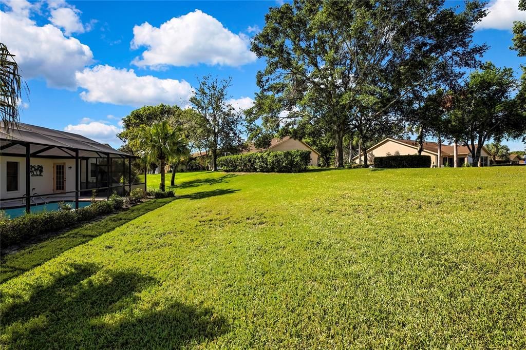 Backyard, Exterior