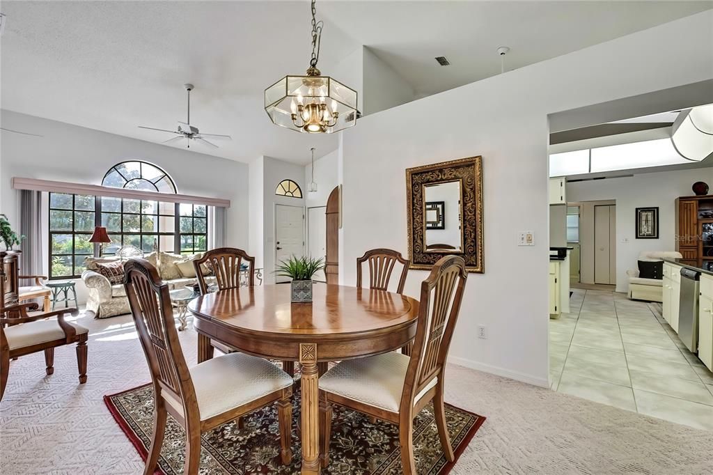 Dining room, Interior, Pendant Lights