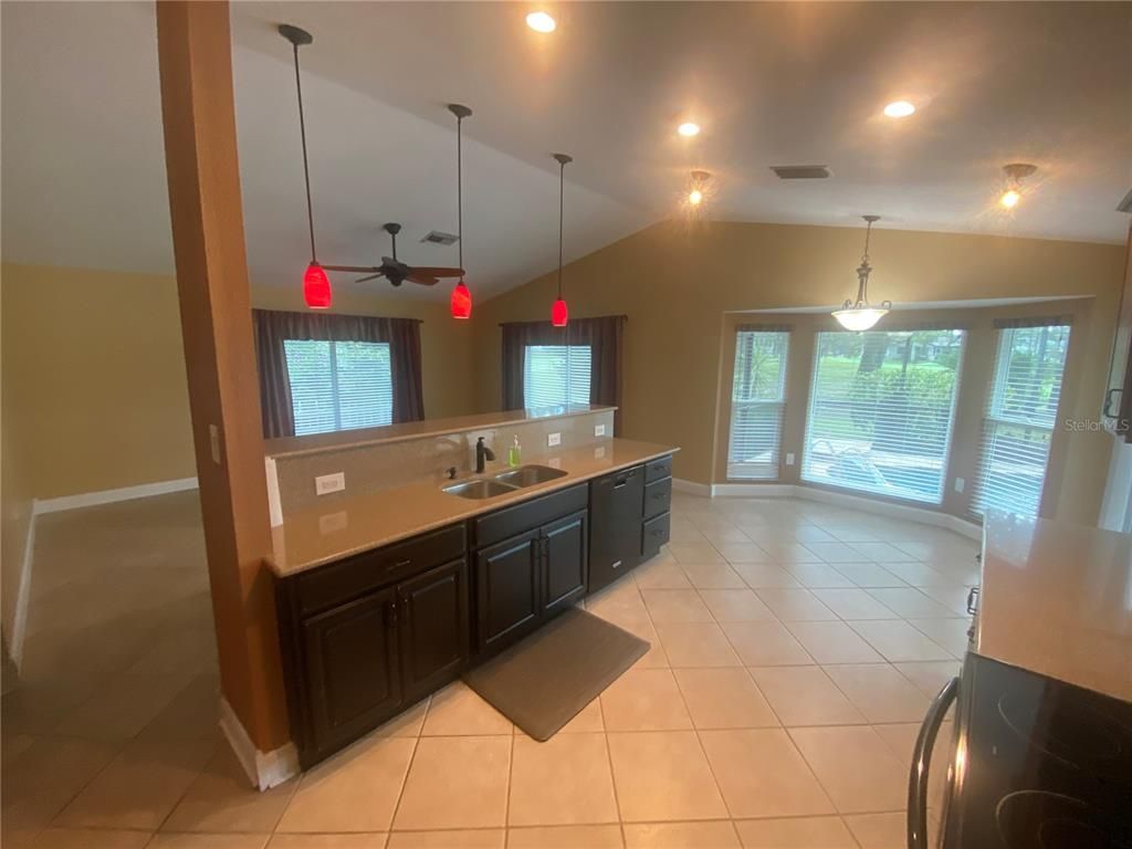 Interior, Kitchen, Pendant Lights, Recessed Lighting