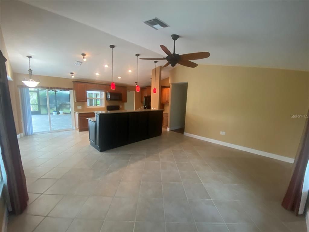 Interior, Kitchen, Pendant Lights, Recessed Lighting