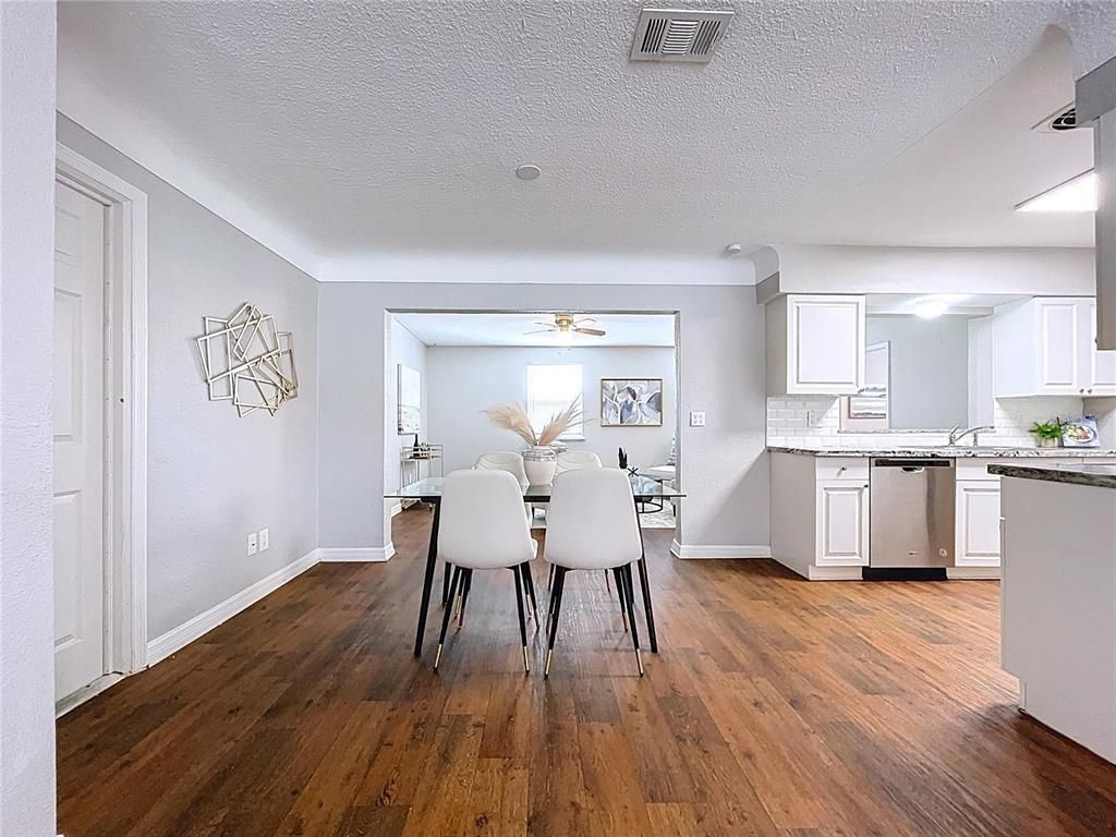 Dining room, Interior, Kitchen, Wood Texture Flooring