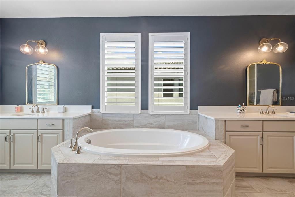 Bathroom, Dual Sink Vanities, Interior, Marble