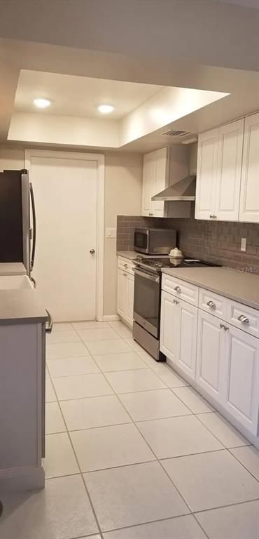 Interior, Kitchen, Recessed Lighting, Stainless Steel Appliances