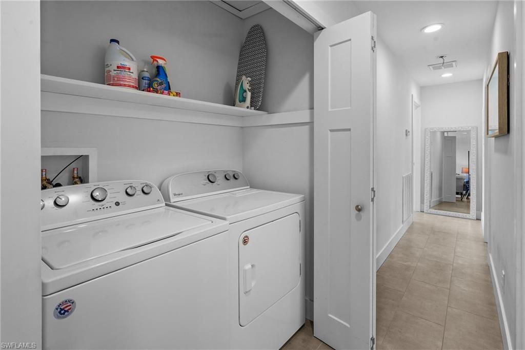 Interior, Recessed Lighting, Utility Closets, Washer