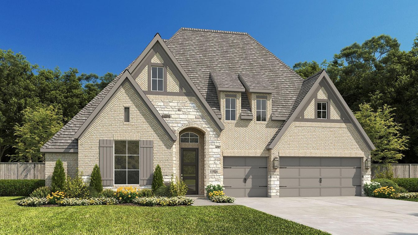 Attached, Exterior, Facade, Brick Facade, Brick Traditional