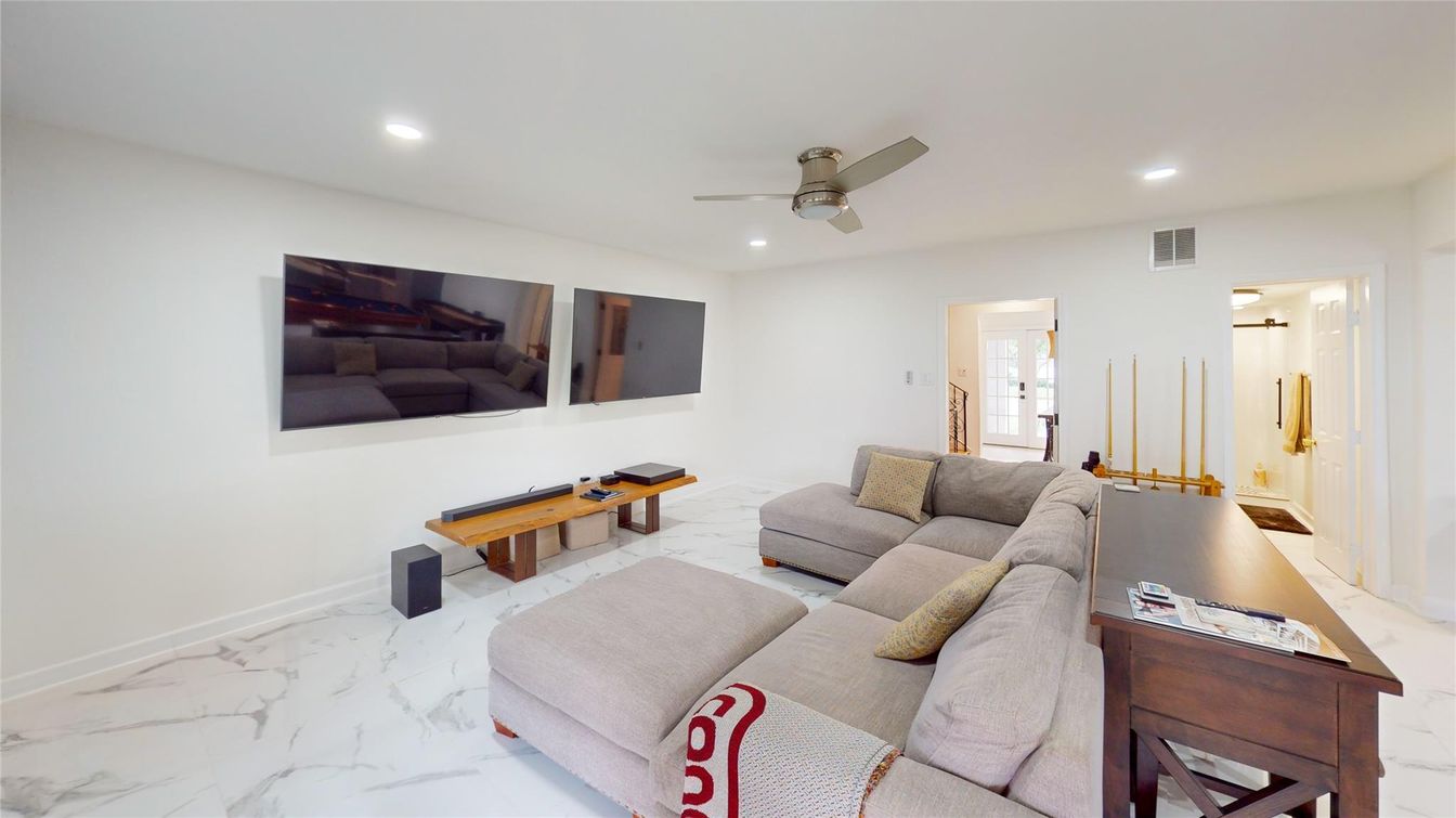 Interior, Living room, Marble, Recessed Lighting