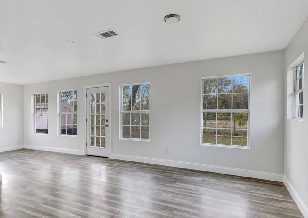 Empty room, Interior, Wood Texture Flooring