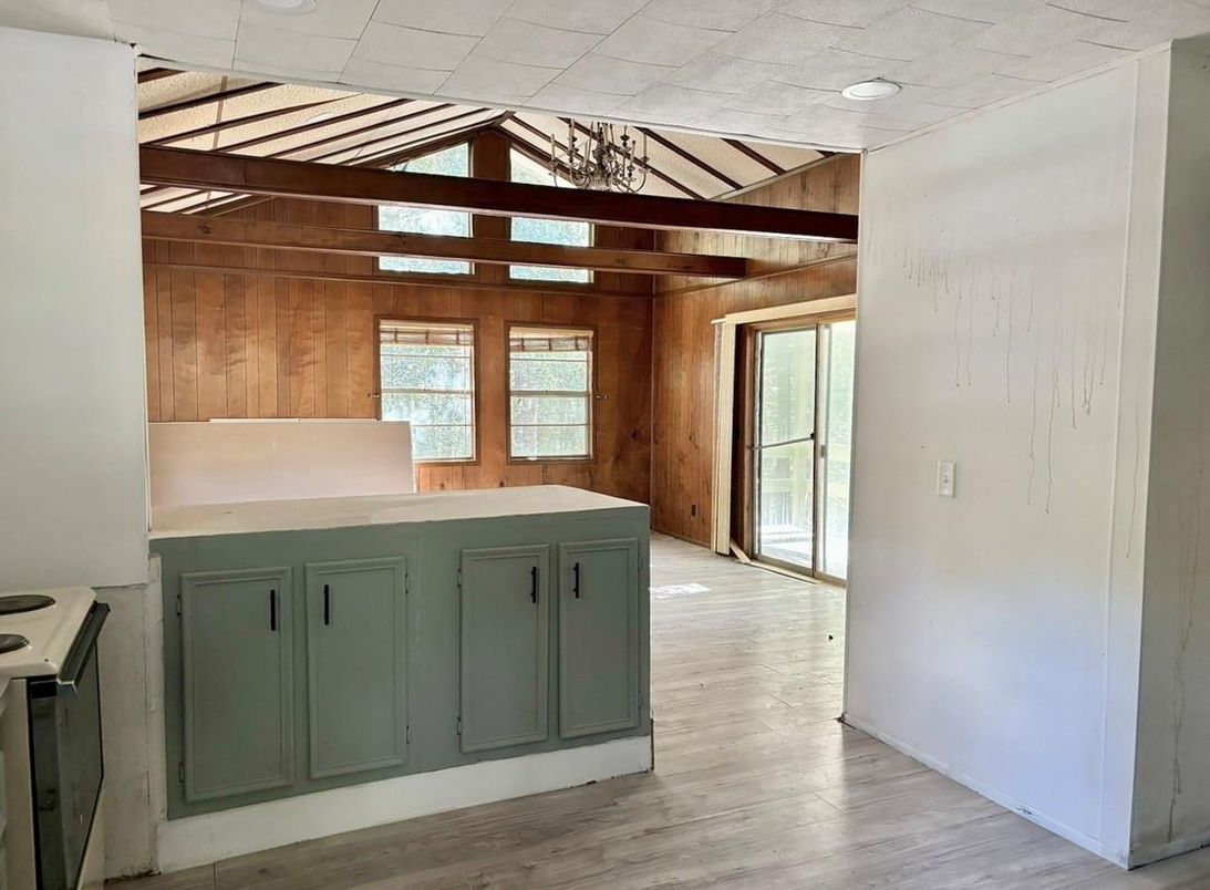 Interior, Wood Texture Flooring, Wooden Walls