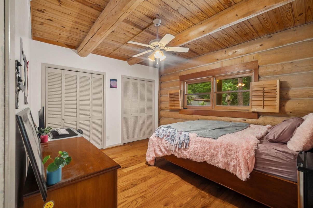 Bedroom, Interior, Wooden Beams, Wooden Ceilings, Wood Texture Flooring, Wooden Walls