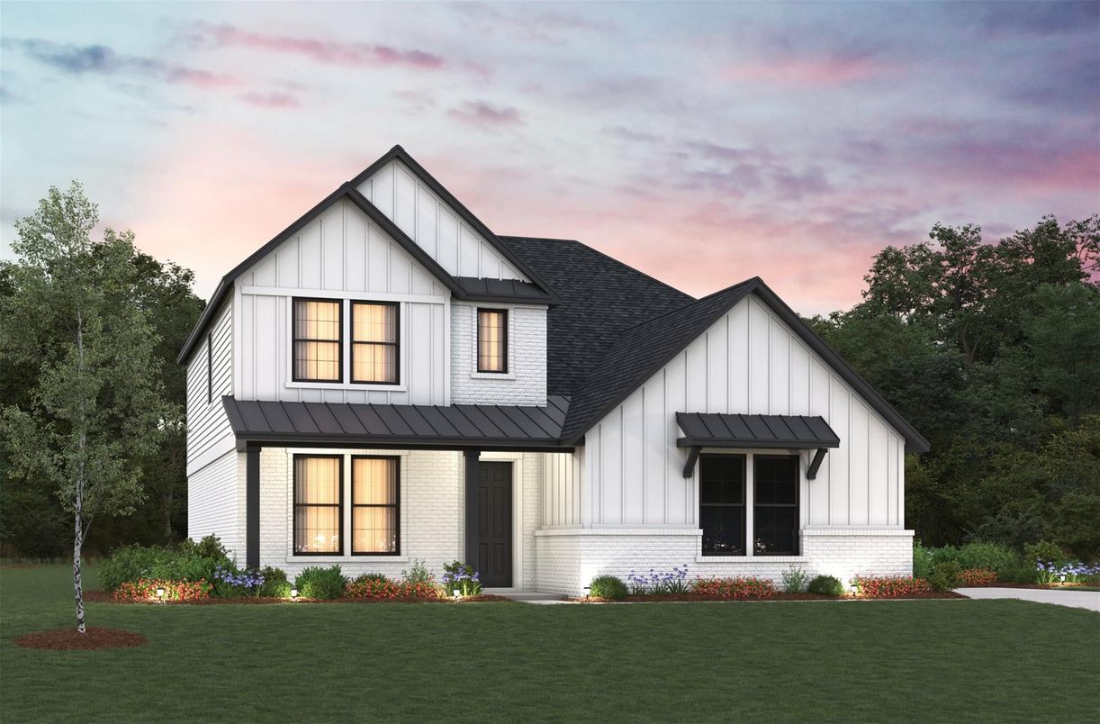 Exterior, Facade, Brick Facade, Farmhouse