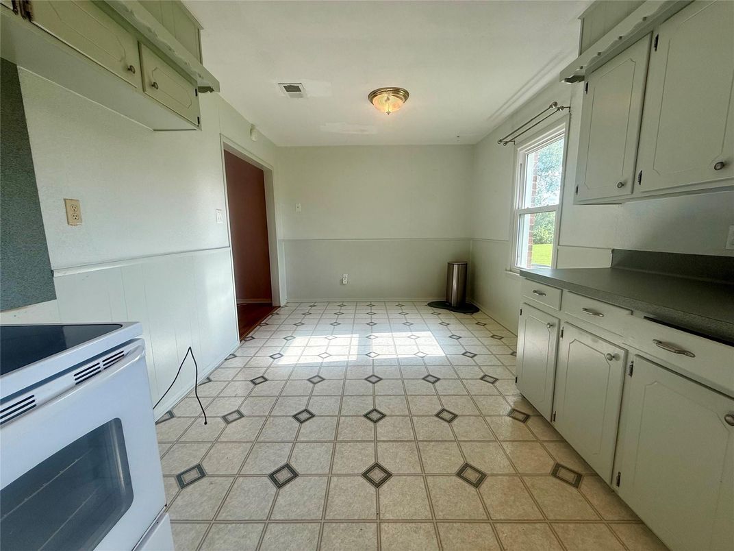 Empty room, Interior, Kitchen