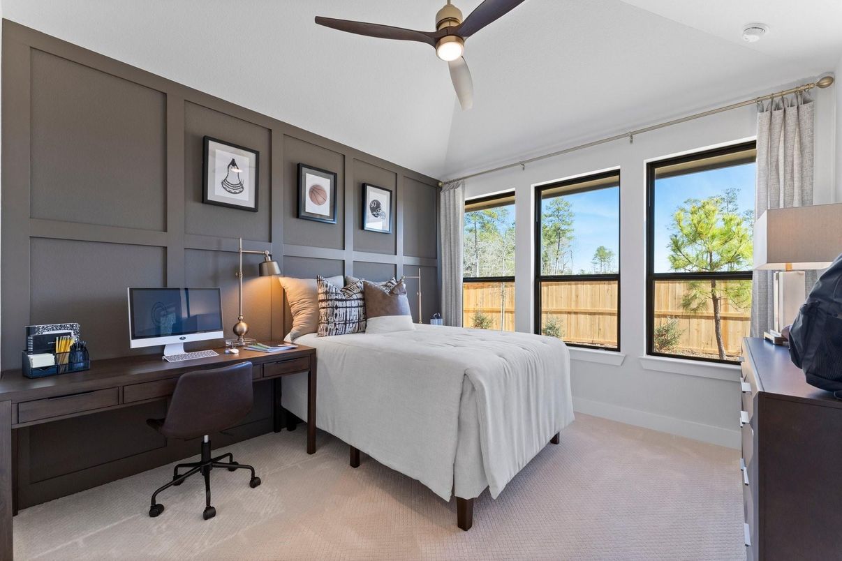 Bedroom, Home Office, Interior