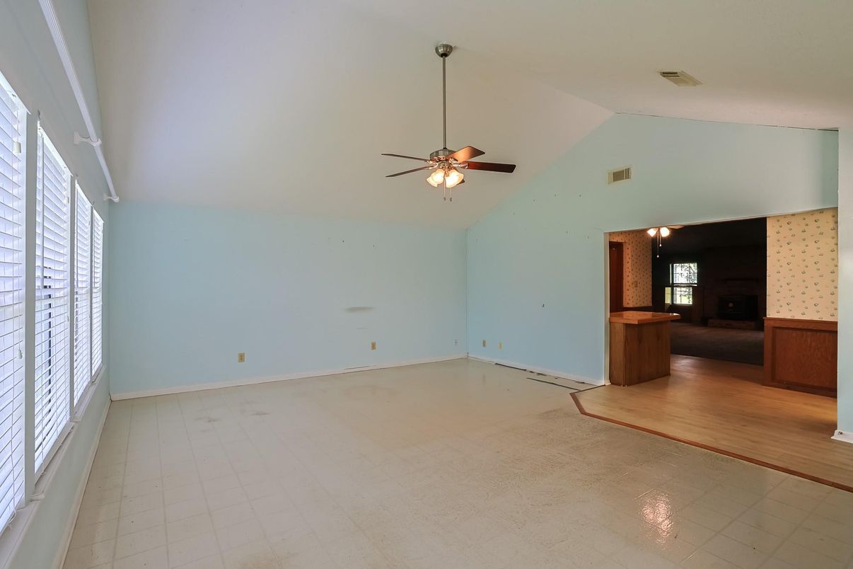 Empty room, Interior, Wood Texture Flooring