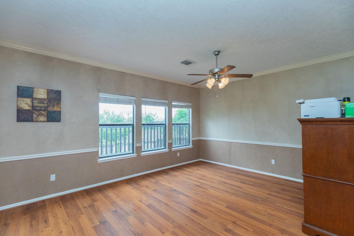 Empty room, Interior, Wood Texture Flooring