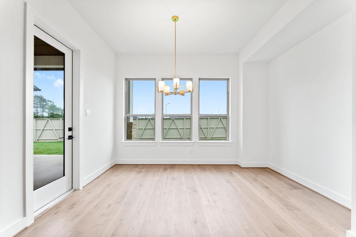 Chandelier, Empty room, Interior, Wood Texture Flooring