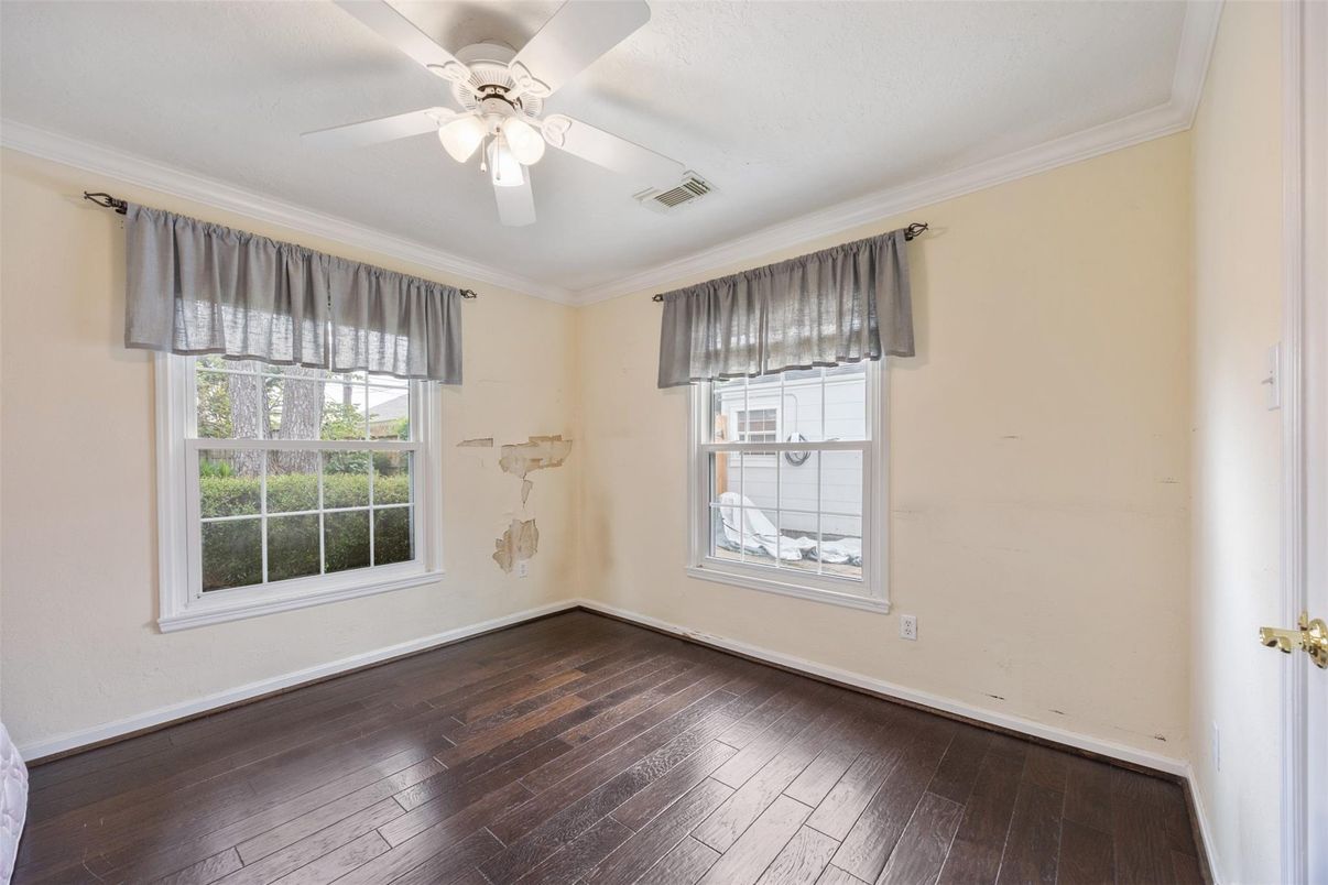 Empty room, Interior, Wood Texture Flooring