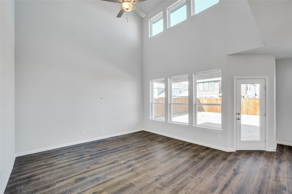 Empty room, Interior, Wood Texture Flooring