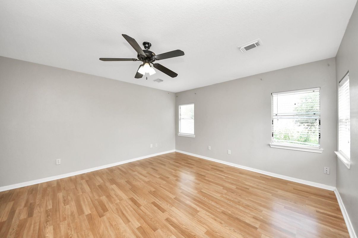 Empty room, Interior, Wood Texture Flooring