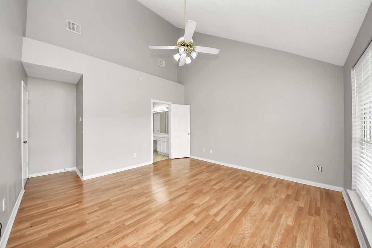 Empty room, Interior, Wood Texture Flooring