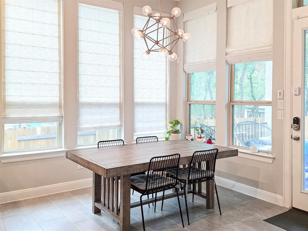 Dining room, Interior, Pendant Lights