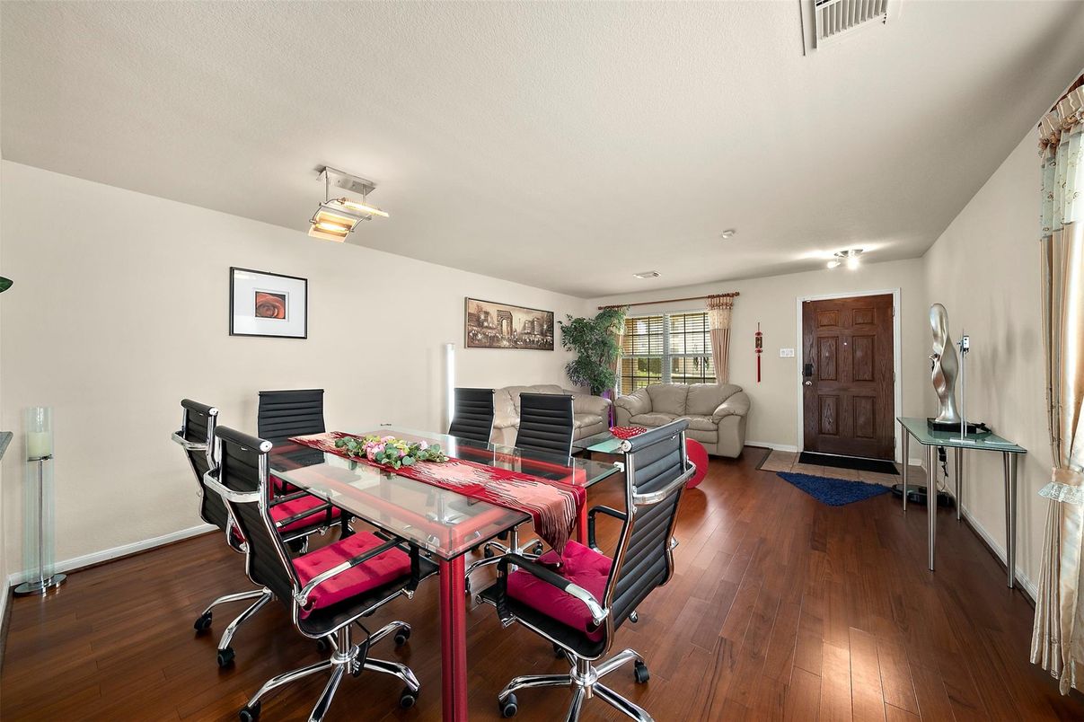 Dining room, Interior, Living room, Wood Texture Flooring