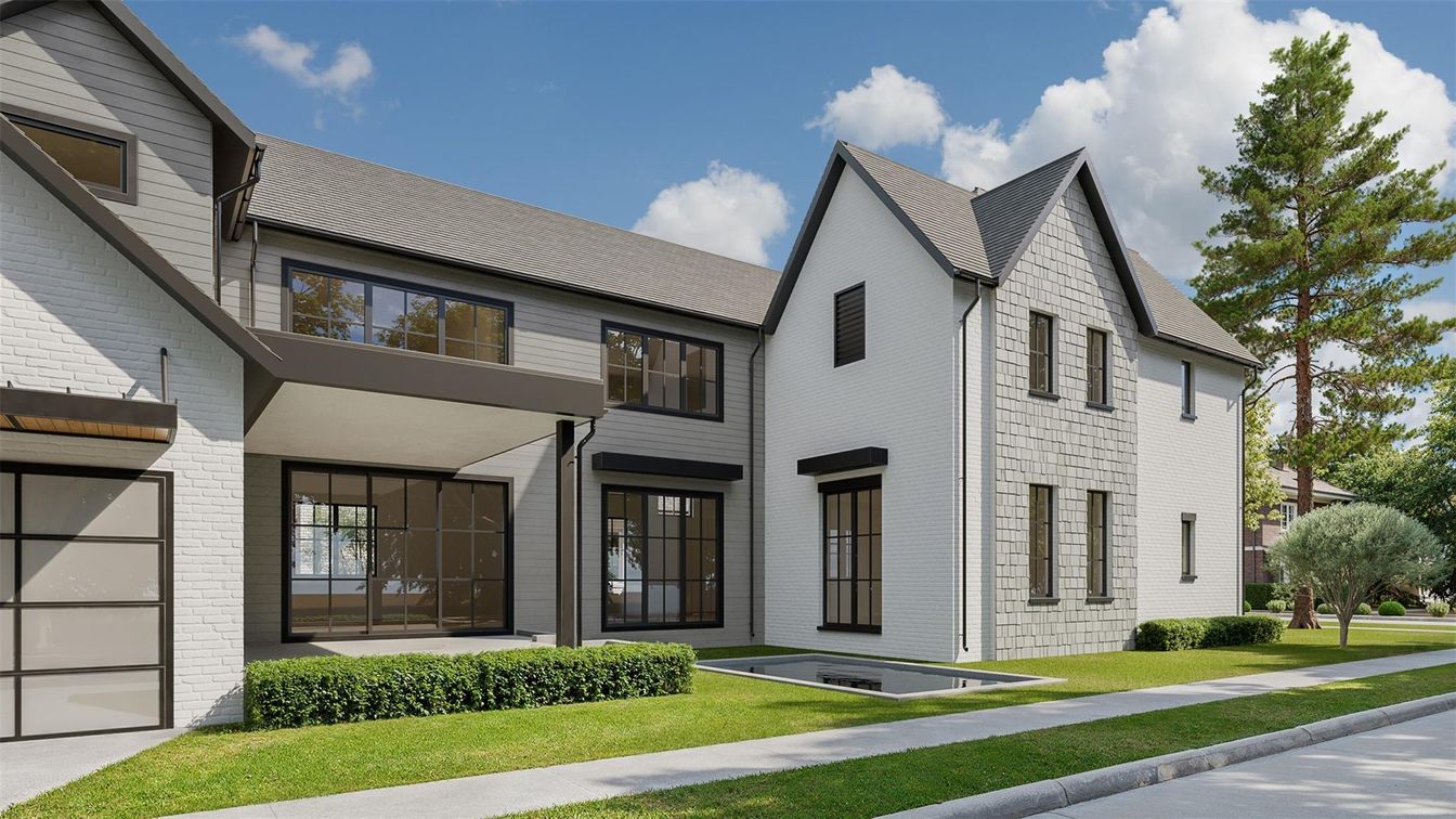 Exterior, Facade, Rowhouse