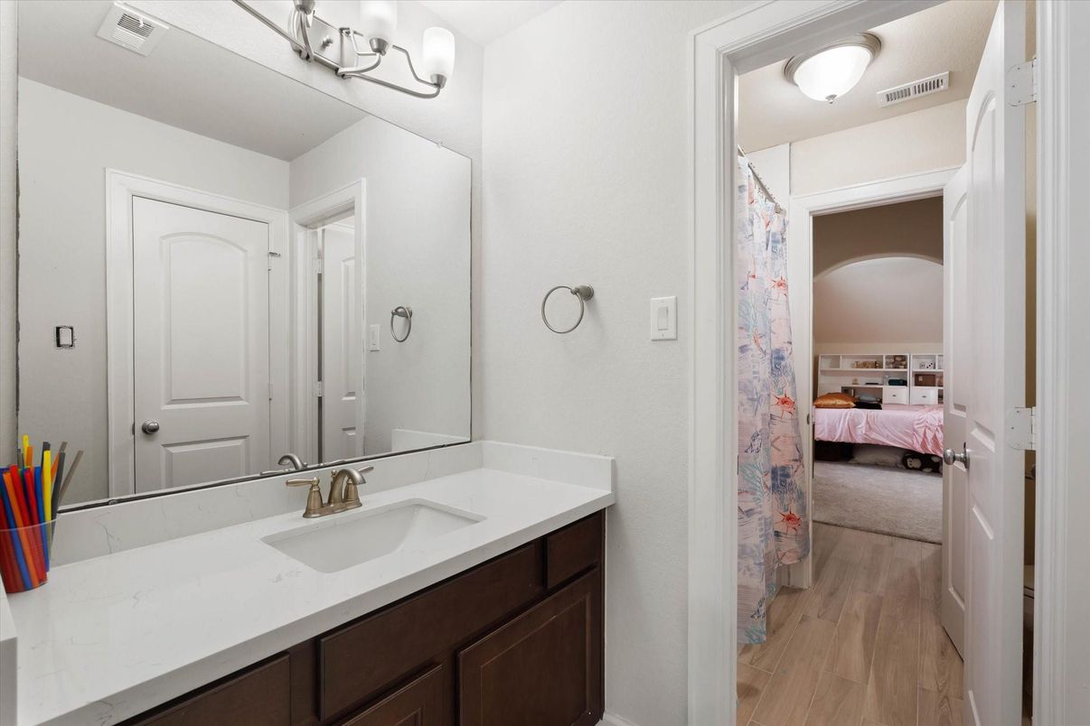 Bathroom, Bedroom, Interior, Wood Texture Flooring