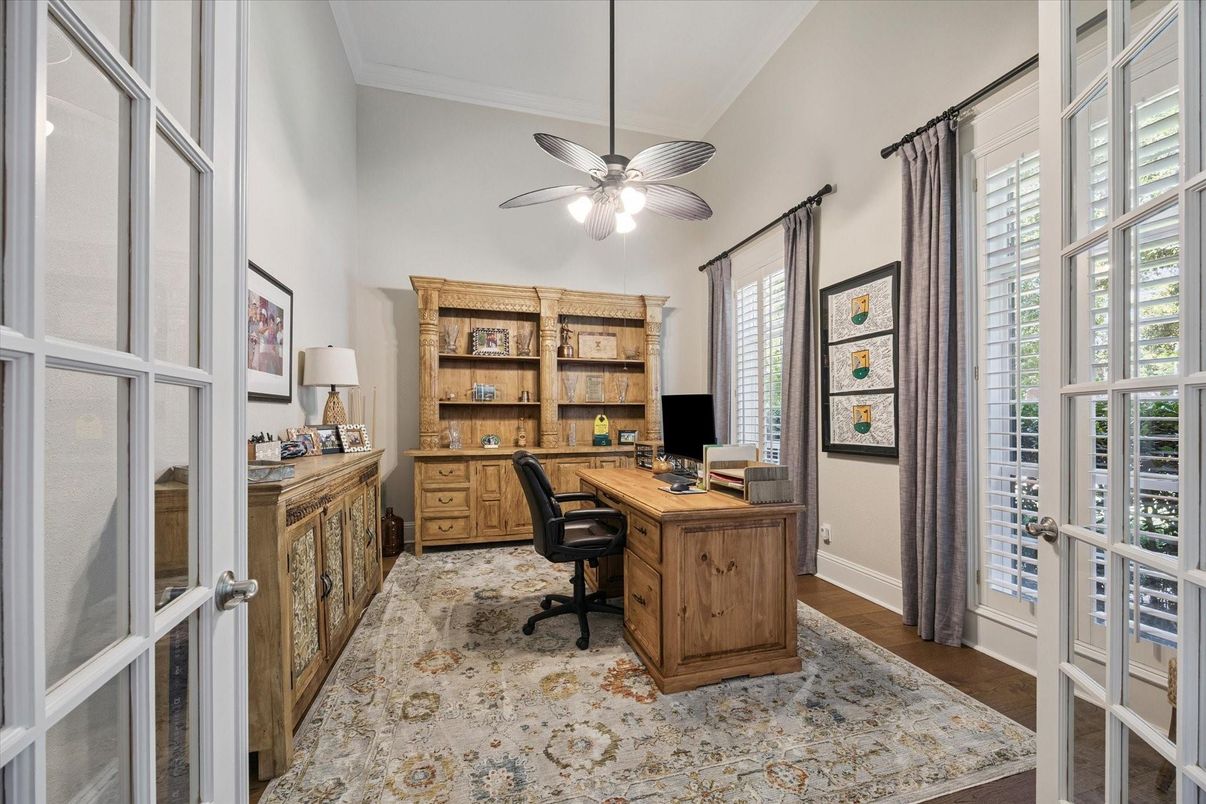 Home Office, Interior, Wood Texture Flooring