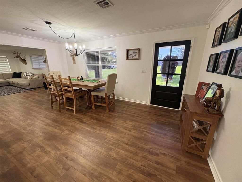 Chandelier, Dining room, Interior, Living room, Wood Texture Flooring