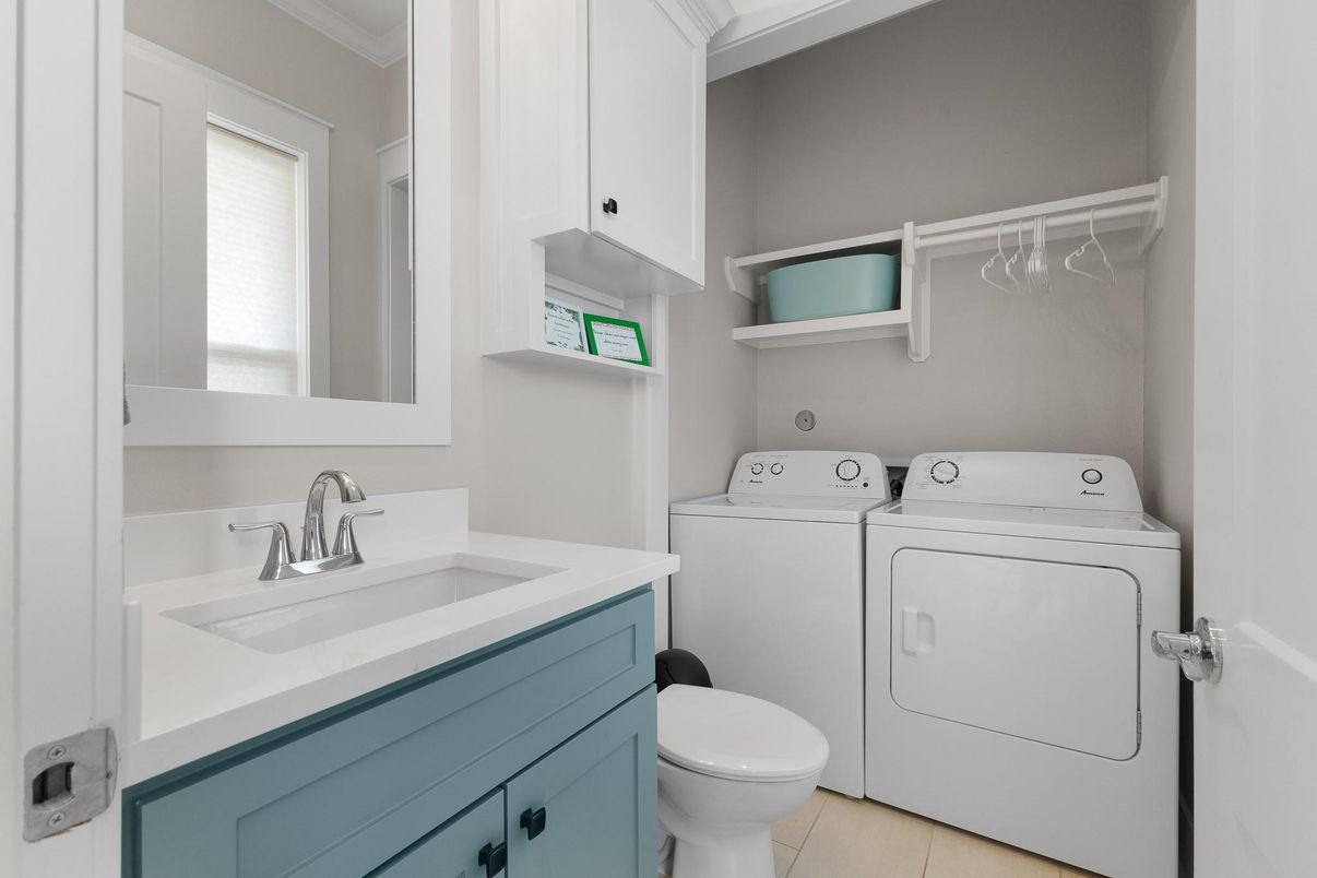 Bathroom, Interior, Washer