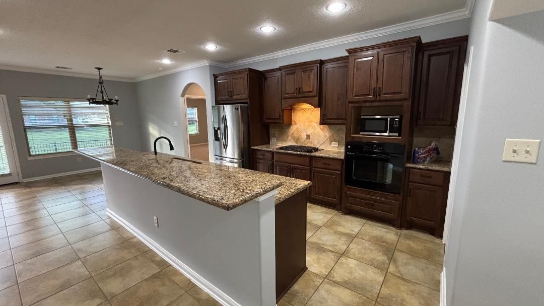 Interior, Kitchen, Pendant Lights, Recessed Lighting
