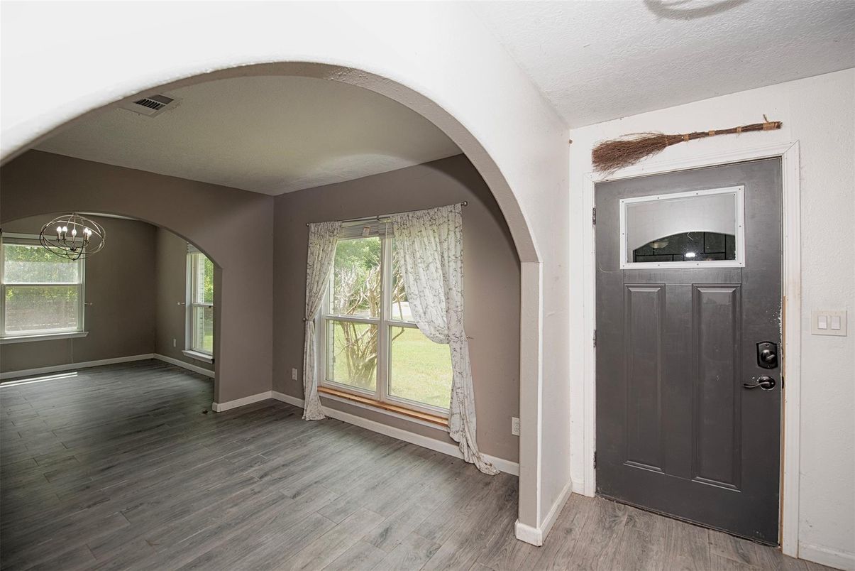 Empty room, Interior, Wood Texture Flooring