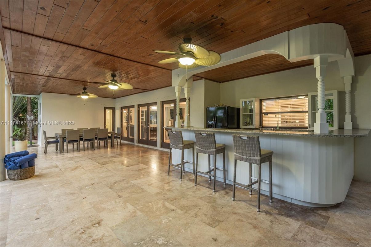 Dining room, Interior, Wooden Ceilings