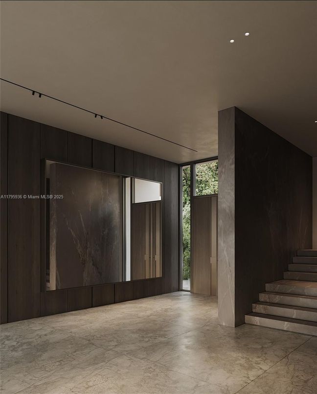 Interior, Recessed Lighting, Wooden Walls