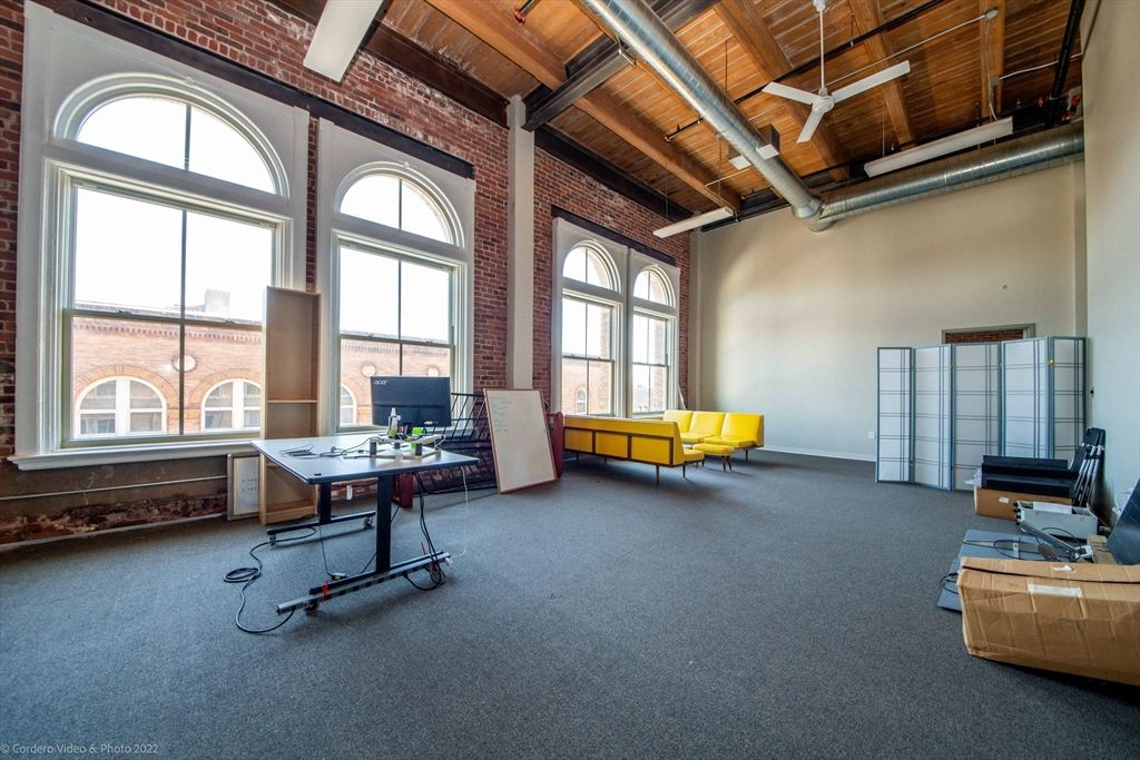 Fitness Equipment, Home Office, Interior, Stone Walls, Wooden Beams, Wooden Ceilings