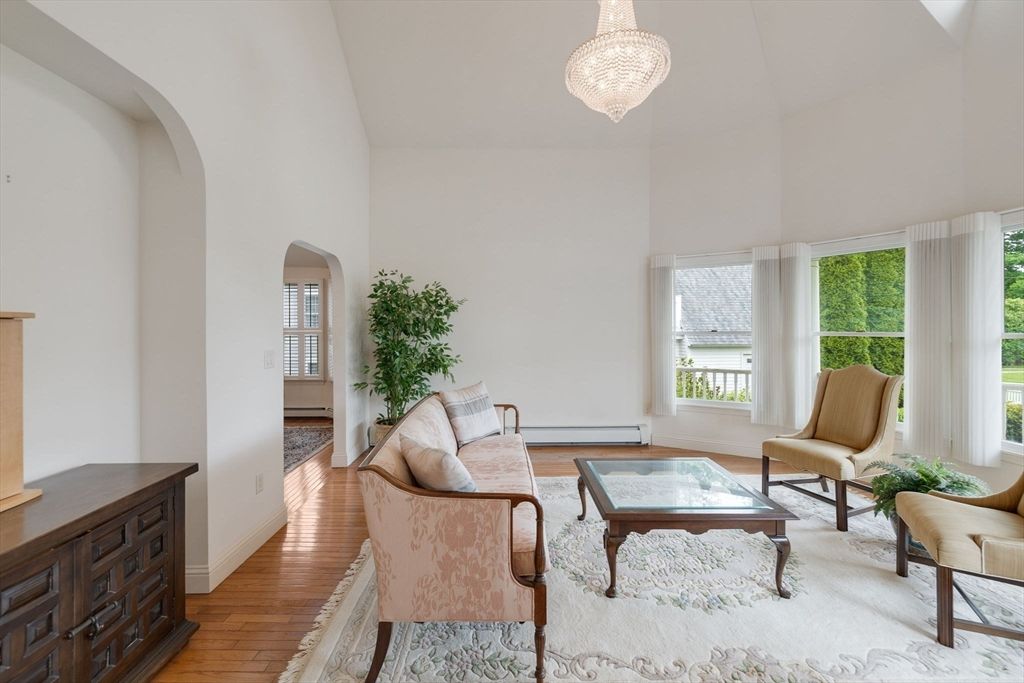 Chandelier, Interior, Living room, Wood Texture Flooring