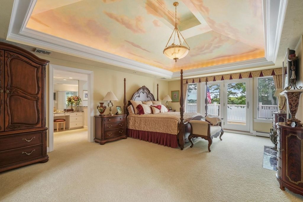 Bedroom, Interior, Pendant Lights, Recessed Lighting