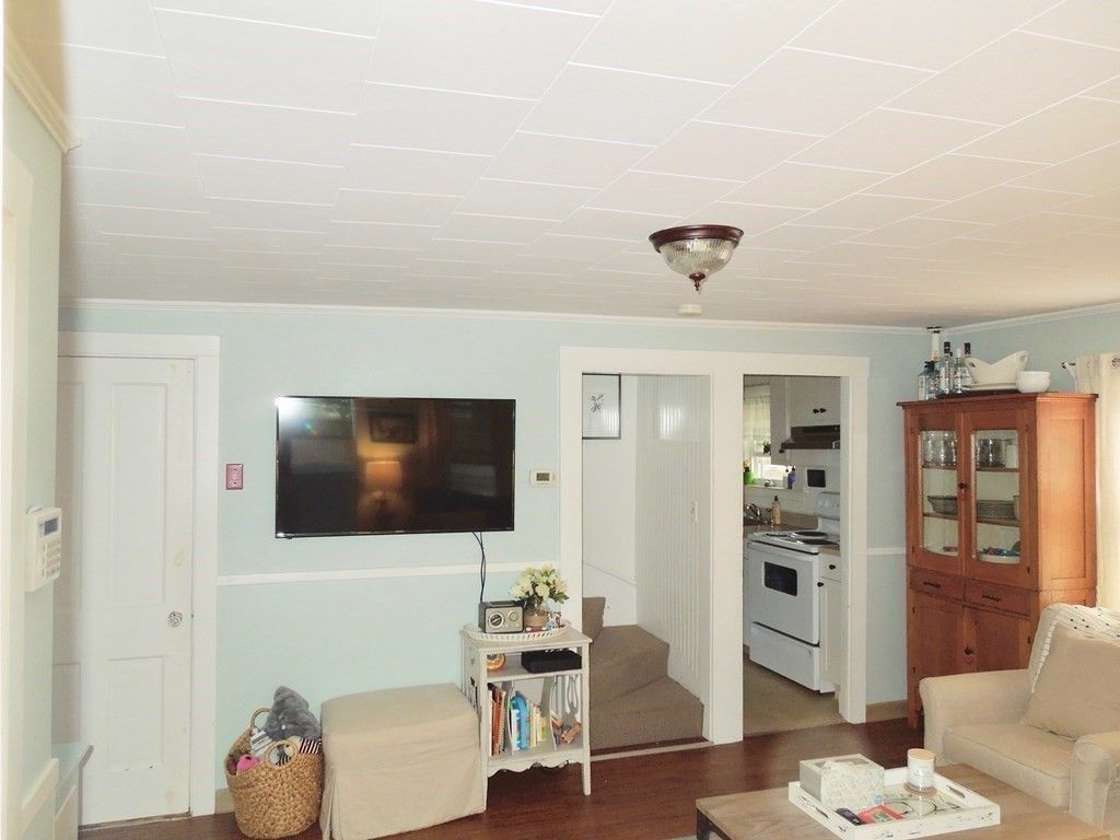 Interior, Kitchen, Living room, Wood Texture Flooring
