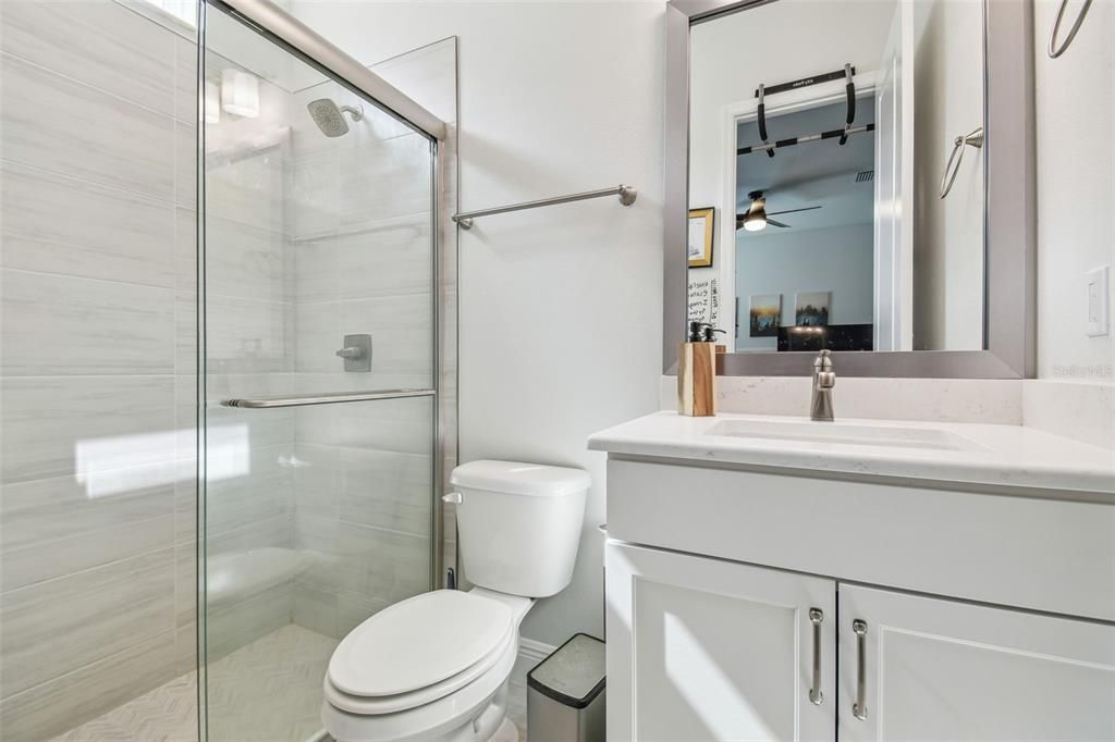 Bathroom, Glass Shower, Interior