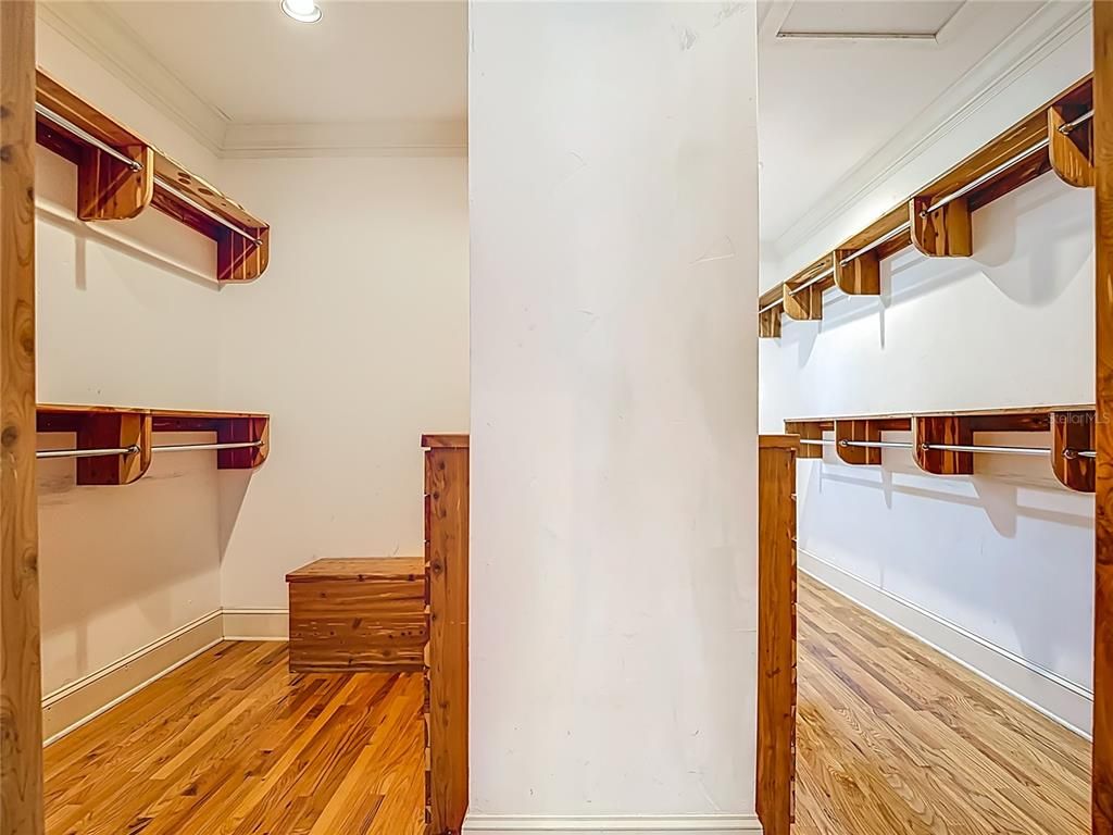 Interior, Recessed Lighting, Walk-in Closets, Wood Texture Flooring