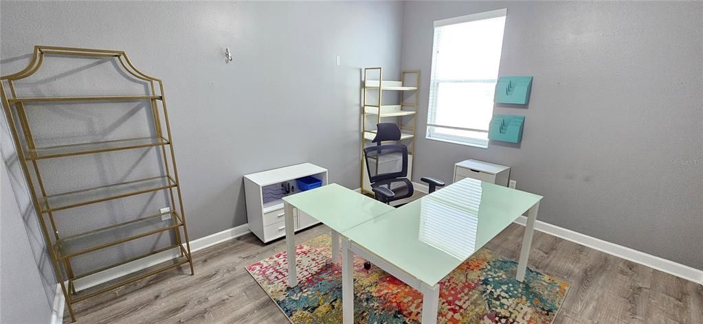 Home Office, Interior, Wood Texture Flooring