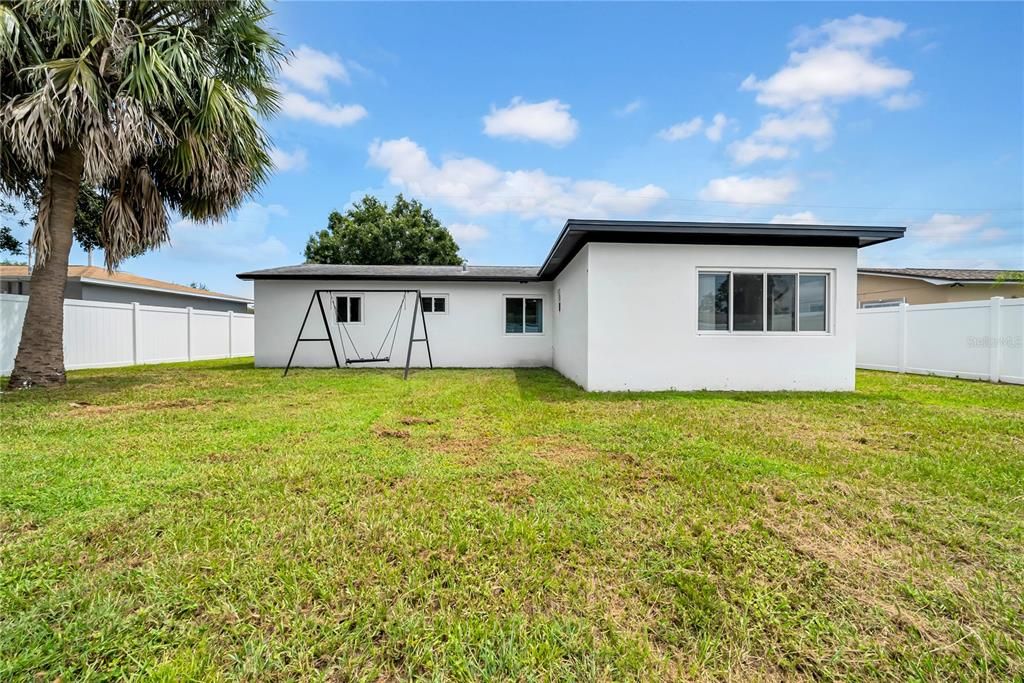 Backyard, Exterior