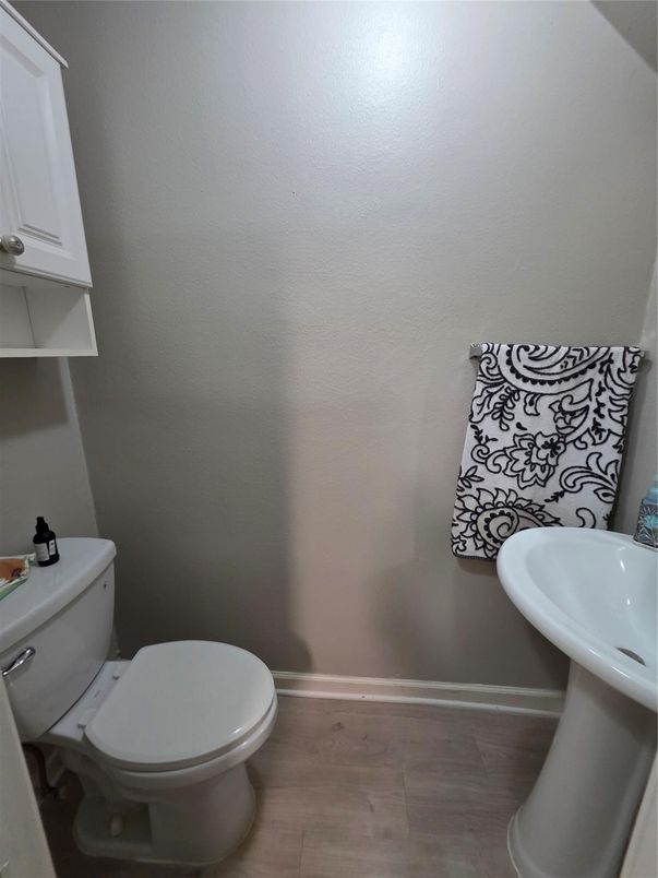 Bathroom, Interior, Wood Texture Flooring