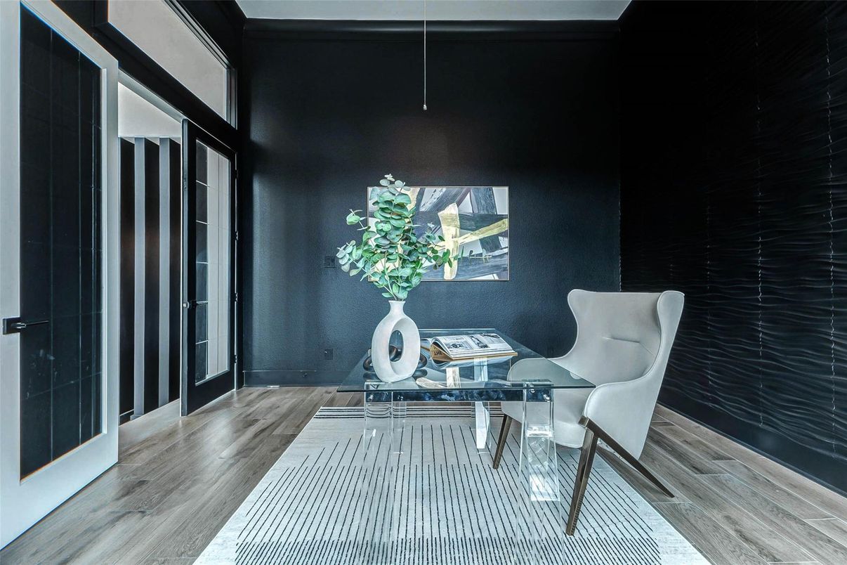Home Office, Interior, Wood Texture Flooring