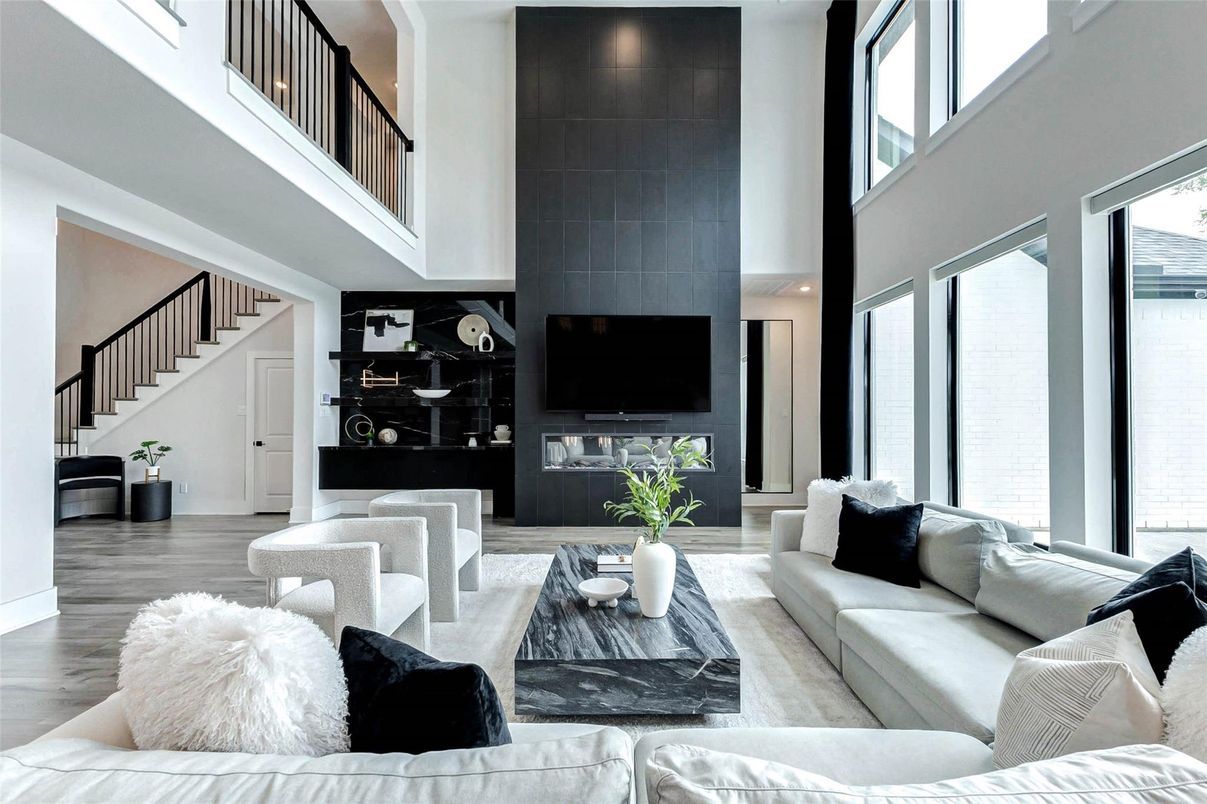 Fireplace, Interior, Living room, Wood Texture Flooring